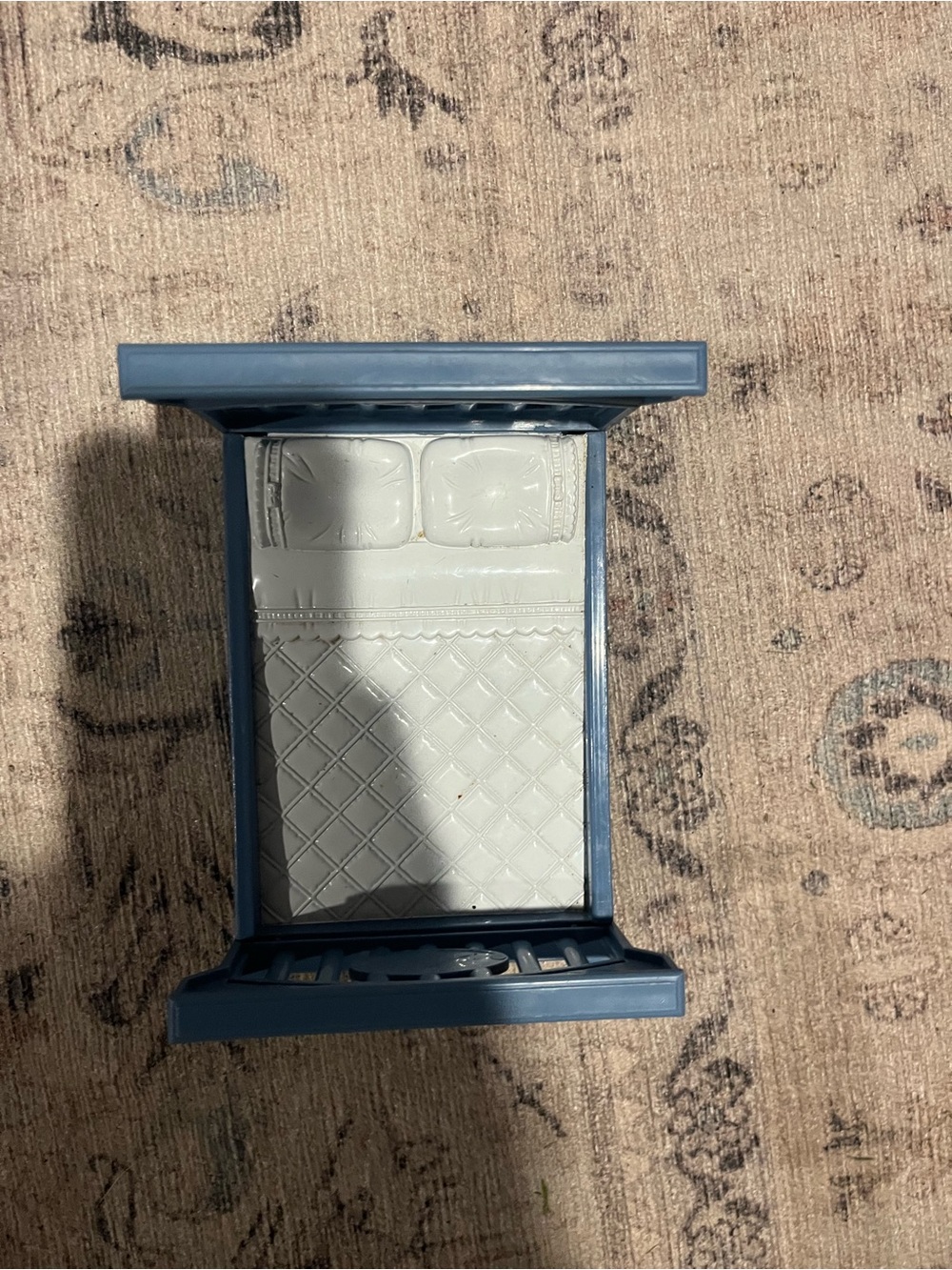 Fisher Price Loving Family Blue Bed